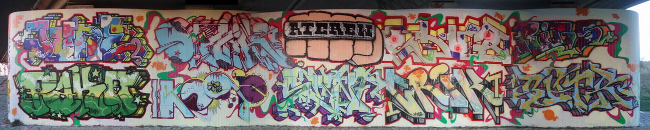 Graffiti in Dresden - Photo by MonsterGurkE - june, quik, rtc
