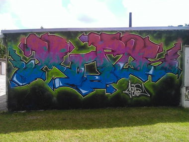 Graffiti Wall - Photo by Mopls - Mopls, Poland, Choszczno (2013)