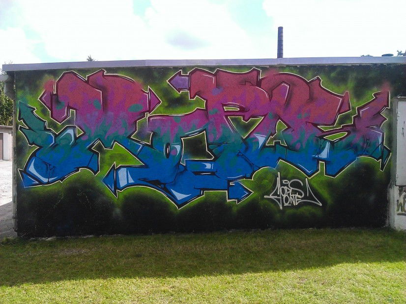 Graffiti Wall - Photo by Mopls - Mopls, Poland, Choszczno (2013)