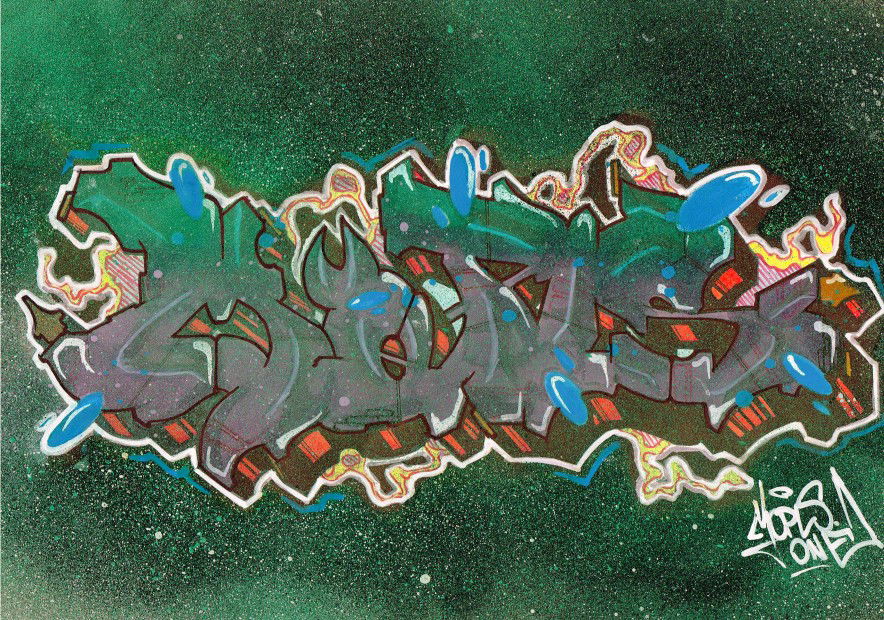 Graffiti Artwork - Photo by Mopls