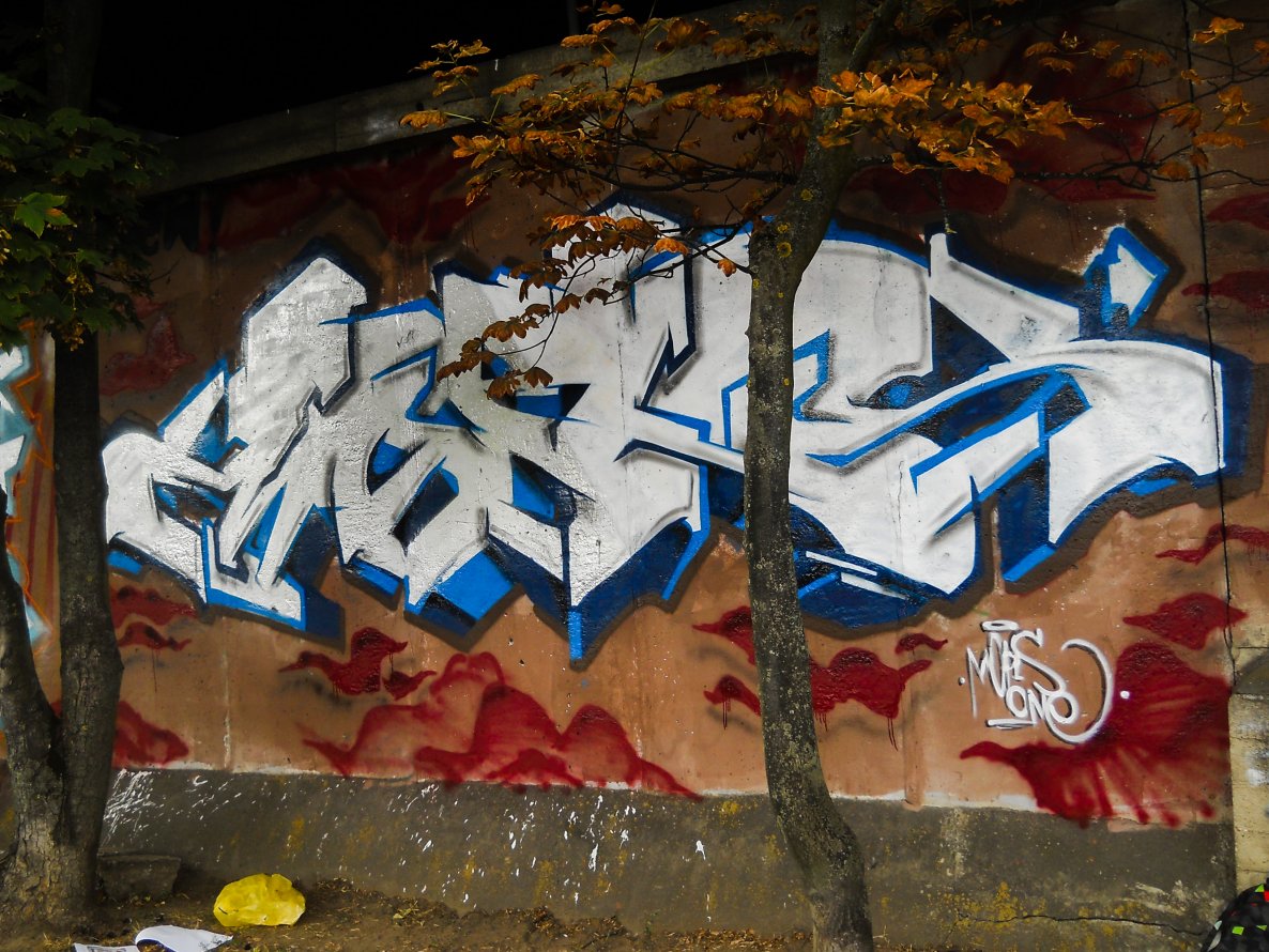 Graffiti Wall - Photo by Mopls - Mopls, Poland, WCH (2014)