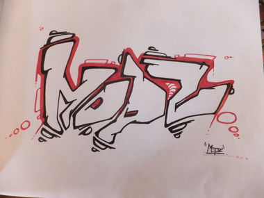 Graffiti Sketch - Photo by Mopz - mops (2013)