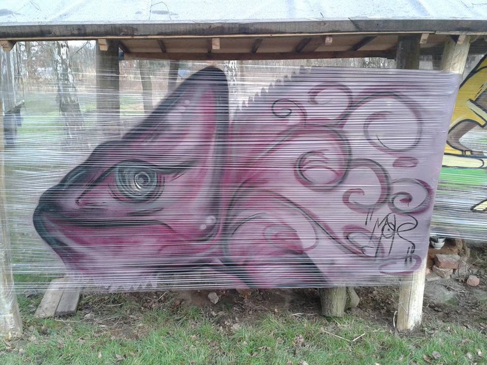 Graffiti Artwork - Photo by Mopz - Mopz, scretch, Lka (2014)