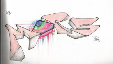 Graffiti Sketch - Photo by Mopz - mops (2014)