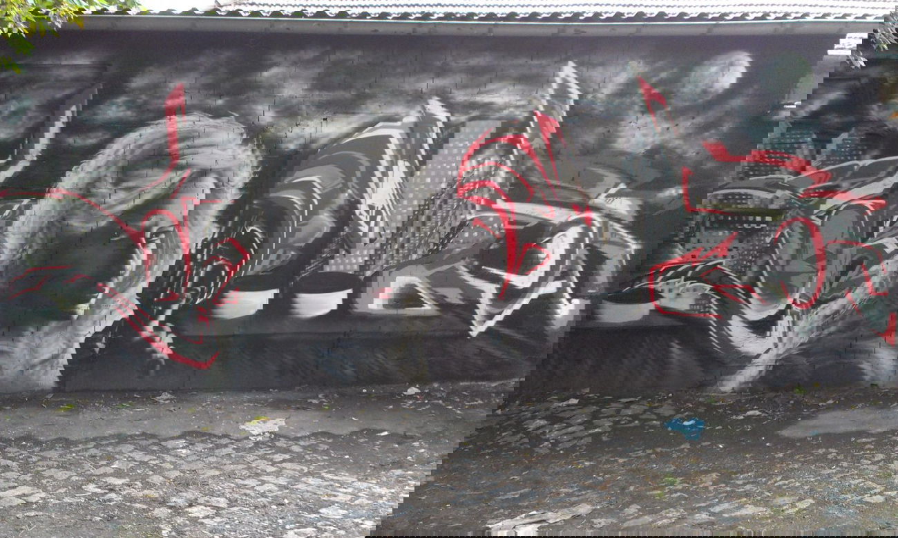 Graffiti Wall in Potsdam - Photo by Morales - Keis, Hios
