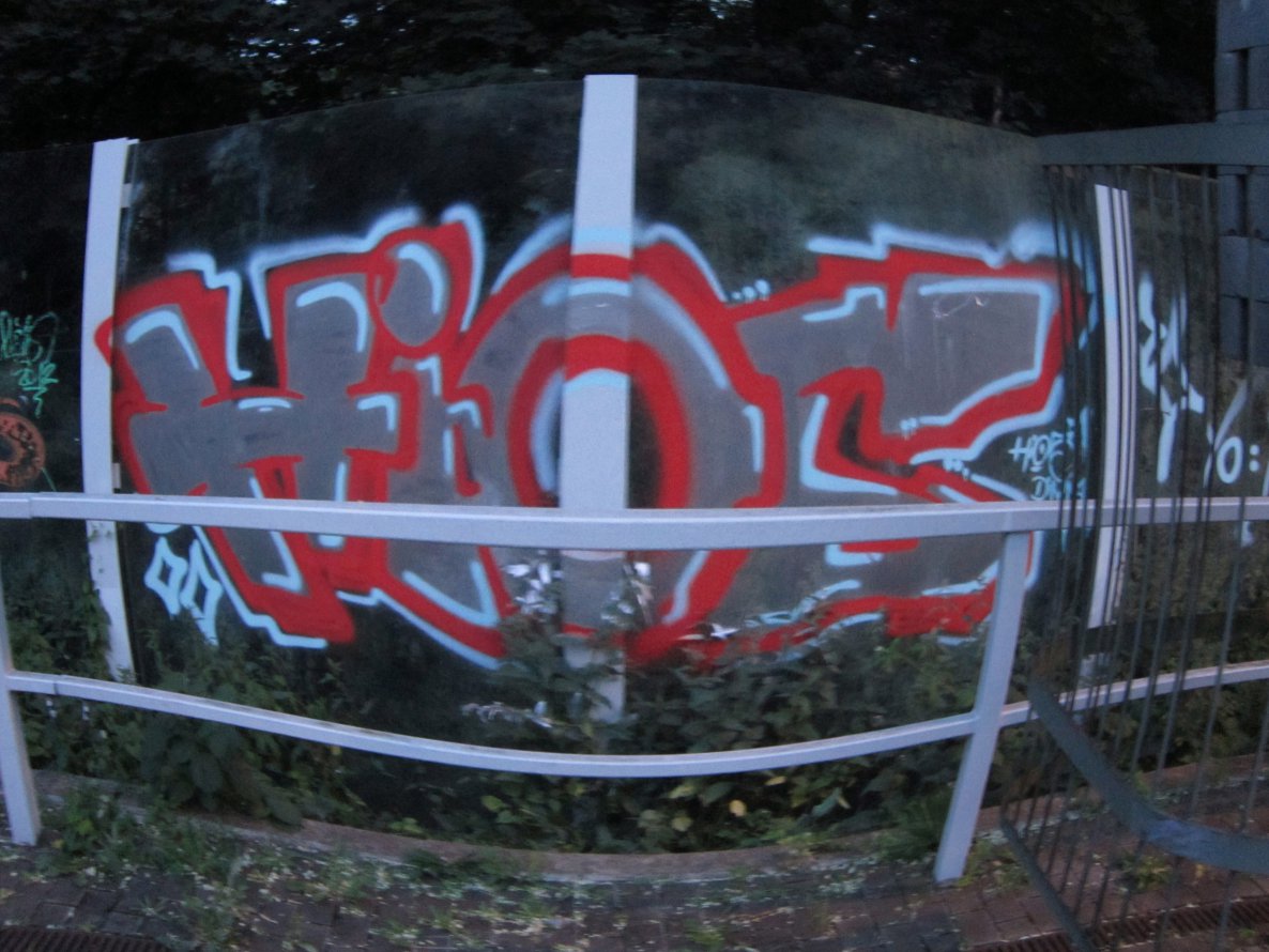 Graffiti Bombing in Potsdam - Photo by Morales