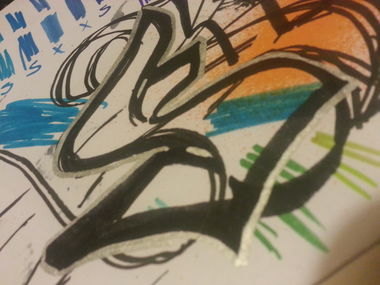 Graffiti Sketch - Photo by Morax