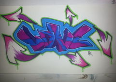 Graffiti Wall - Photo by Morax (2015)