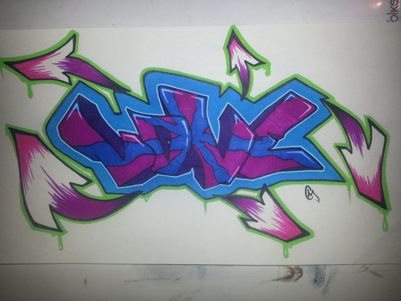 Graffiti Wall - Photo by Morax (2015)