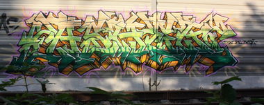 Graffiti Wall - Photo by Morbidangel - Asher