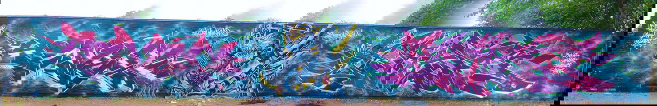 Graffiti Wall in Hamburg - Photo by Morbidangel - Seven, Asher, Extase (2014)