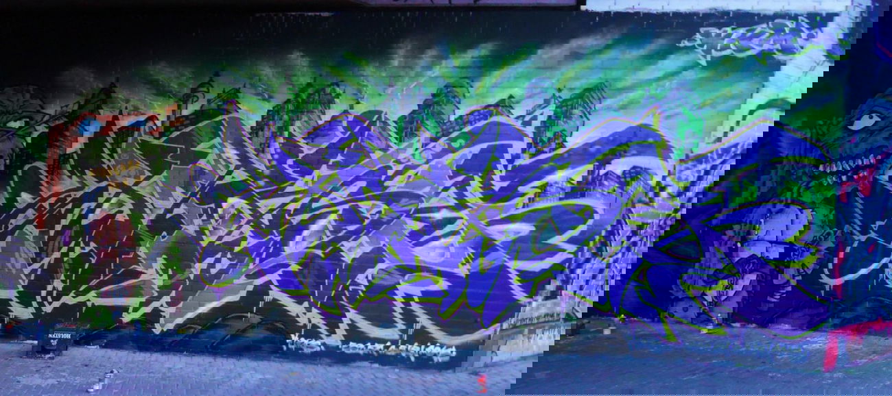 Graffiti Wall - Photo by Morbidangel - Asher, Extase (2015)