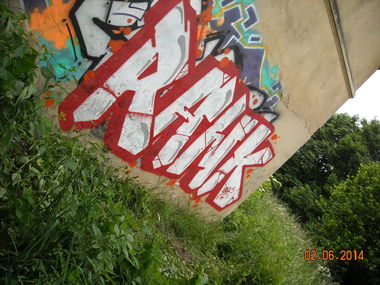 Graffiti Wall - Photo by Morda - RANK (2014)