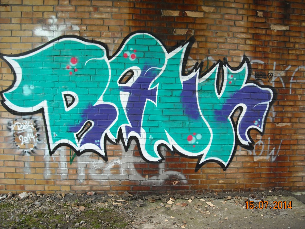 Graffiti Wall - Photo by Morda - Rank (2014)