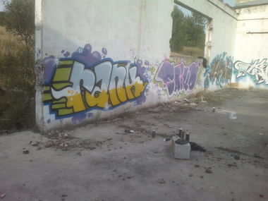 Graffiti Wall - Photo by Morda - RANK, SAIKO (2014)