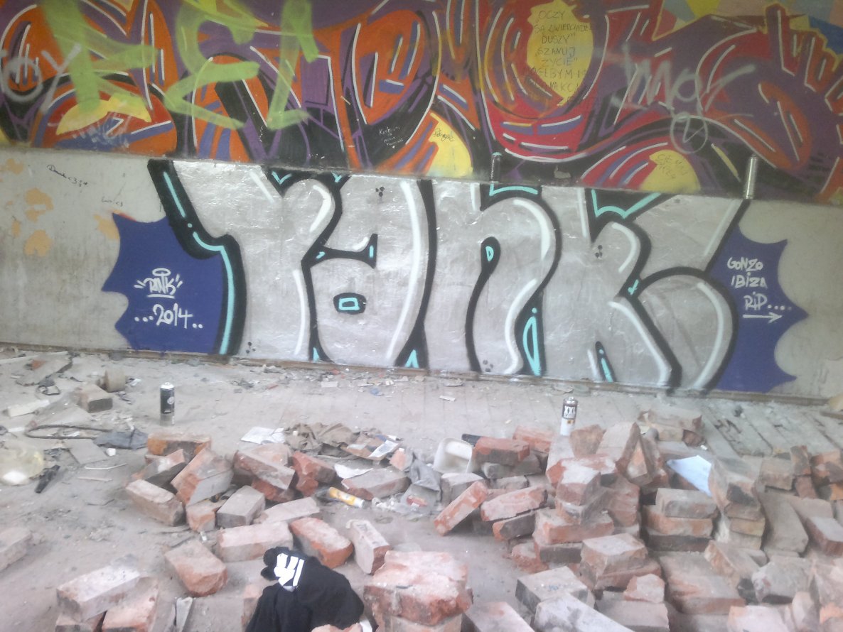 Graffiti Wall in Kuczewola - Photo by Morda - RankONE (2014)