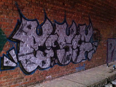 Graffiti Wall - Photo by Morda - Fizic