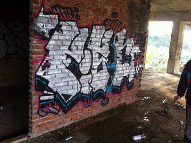 Graffiti Wall - Photo by Morda - FISIC