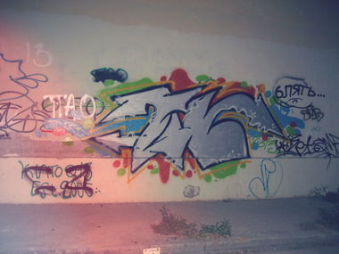 Graffiti Bombing - Photo by MoreInfamous - tvb, crew, greece