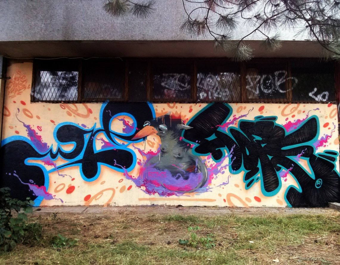 Graffiti Wall in Belgrade - Photo by Moresko - Moresko (2013)