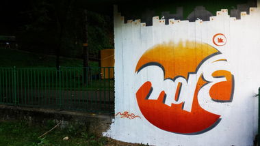 Graffiti Wall in Valjevo - Photo by Moresko - Moresko (2014)