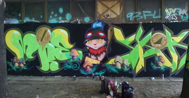 Graffiti Wall in Belgrade - Photo by Moresko - Moresko (2011)