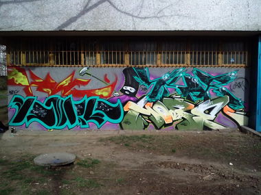 Graffiti Wall in Belgrade - Photo by Moresko - Moresko (2012)