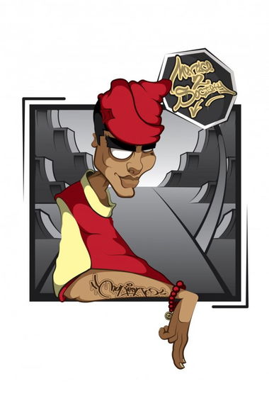 Graffiti Sketch in Belgrade - Photo by Moresko - Moresko (2014)