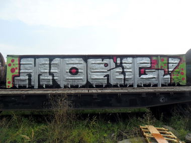 Graffiti Train in Russia - Photo by Morgan - Fas (2011)