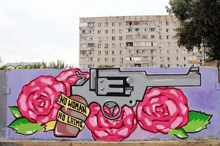 Graffiti Wall in Russia - Photo by Morgan - Fas (2012)