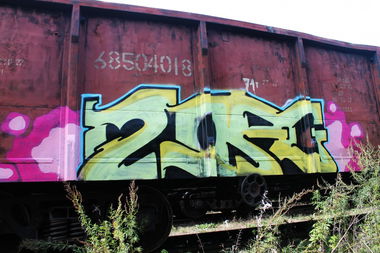 Graffiti Train in Russia - Photo by Morgan - Fas/unfin (2012)