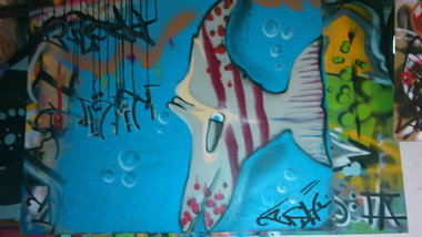 Graffiti Wall - Photo by Morof - Task2 (2014)