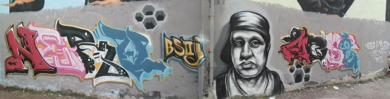 Graffiti Wall in Bal?kesir - Photo by Mose - Nero, Mose (2013)
