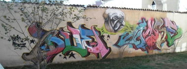 Graffiti Wall in Burhaniye - Photo by Mose - Nero(Due), Mose (2012)