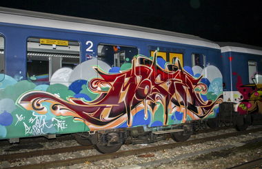 Graffiti Wall - Photo by MoseOne - mose, karlsruhe, trasher (2016)