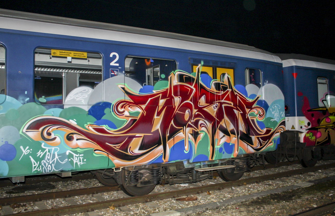 Graffiti Wall - Photo by MoseOne - mose, karlsruhe, trasher (2016)