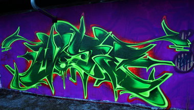 Graffiti Wall in Karlsruhe - Photo by MoseOne - Mose (2014)
