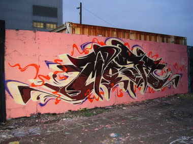 Graffiti Wall in Karlsruhe - Photo by MoseOne - mose (2014)