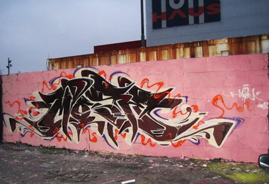 Graffiti Wall in Karlsruhe - Photo by MoseOne - mose (2013)