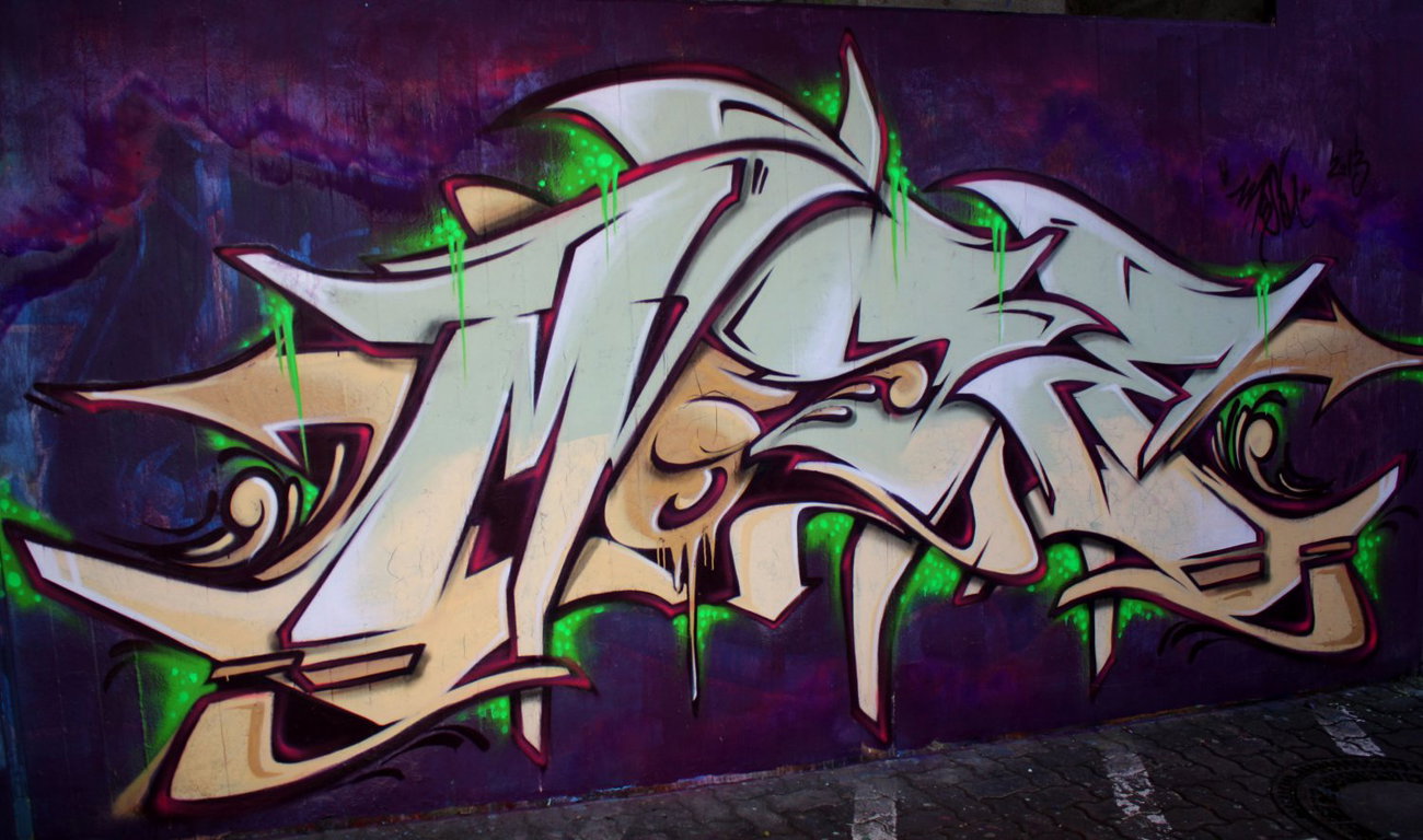 Graffiti Wall in Ettlingen - Photo by MoseOne - mose, ettlingen (2013)