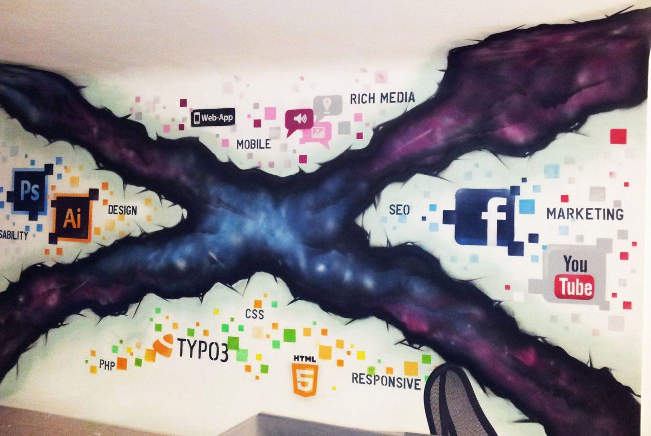 Graffiti Wall in Bruchsal - Photo by MoseOne - mose, meta (2012)