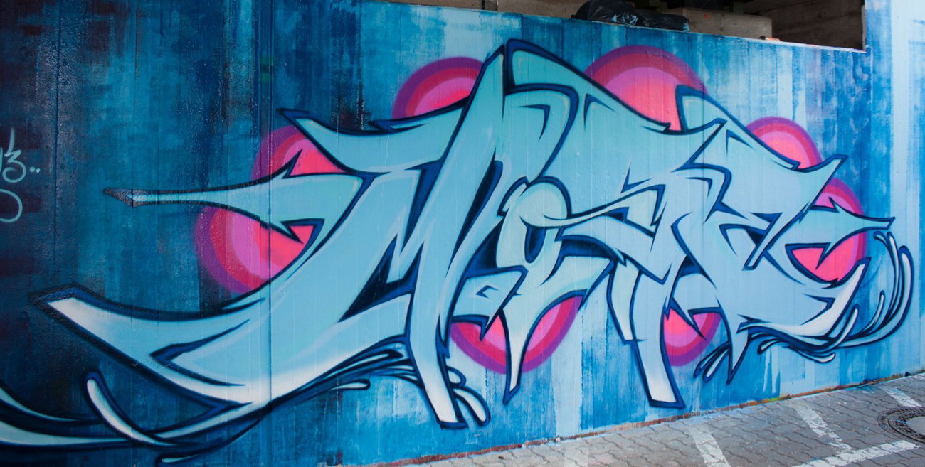 Graffiti Wall in Ettlingen - Photo by MoseOne - mose (2013)