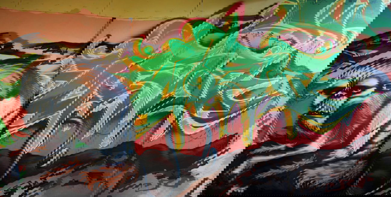 Graffiti Wall - Photo by MoseOne - mose, kidone (2014)