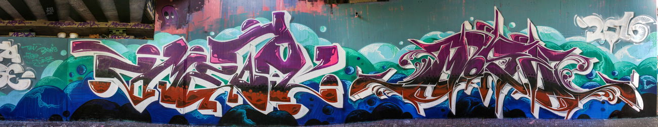 Graffiti Wall - Photo by MoseOne - mose, meta, ettlingen (2016)