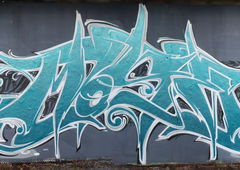 Graffiti Wall - Photo by MoseOne - mose, karlsruhe, durlach (2017)