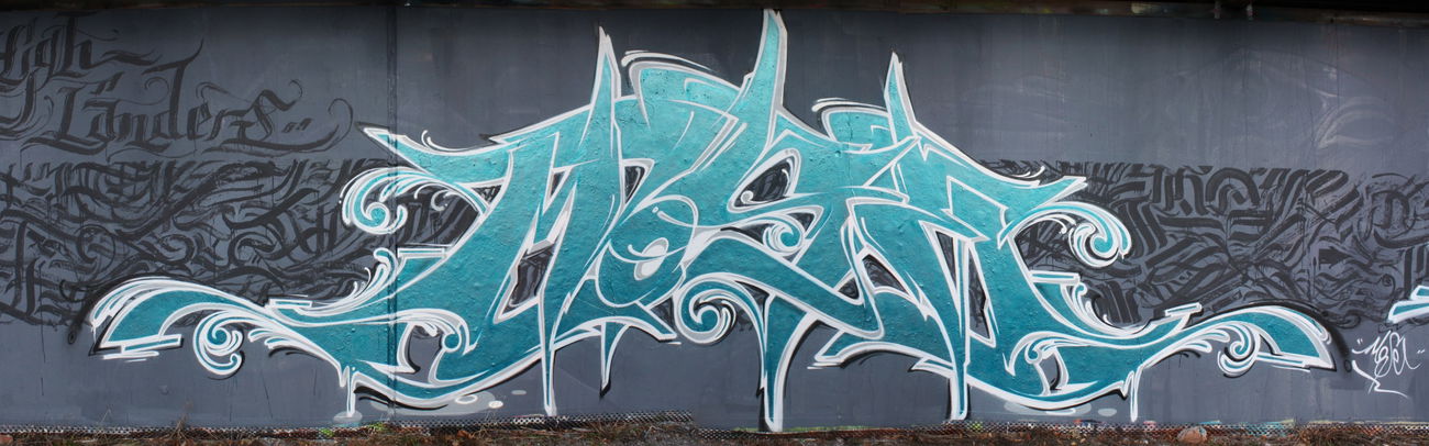 Graffiti Wall - Photo by MoseOne - mose, karlsruhe, durlach (2017)