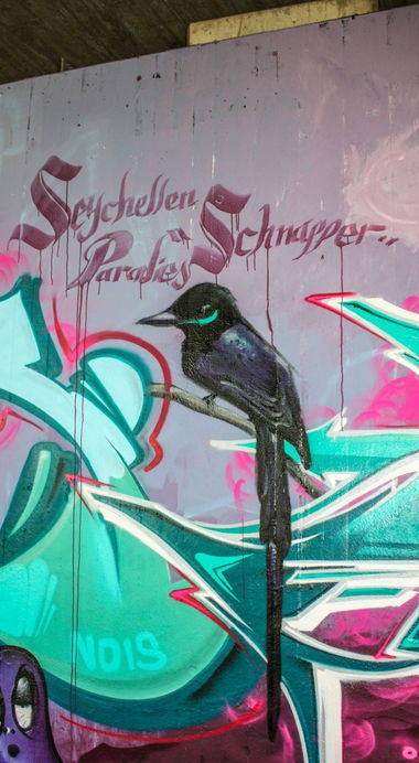 Graffiti Wall in Ettlingen west bahnhof - Photo by MoseOne - mose (2015)