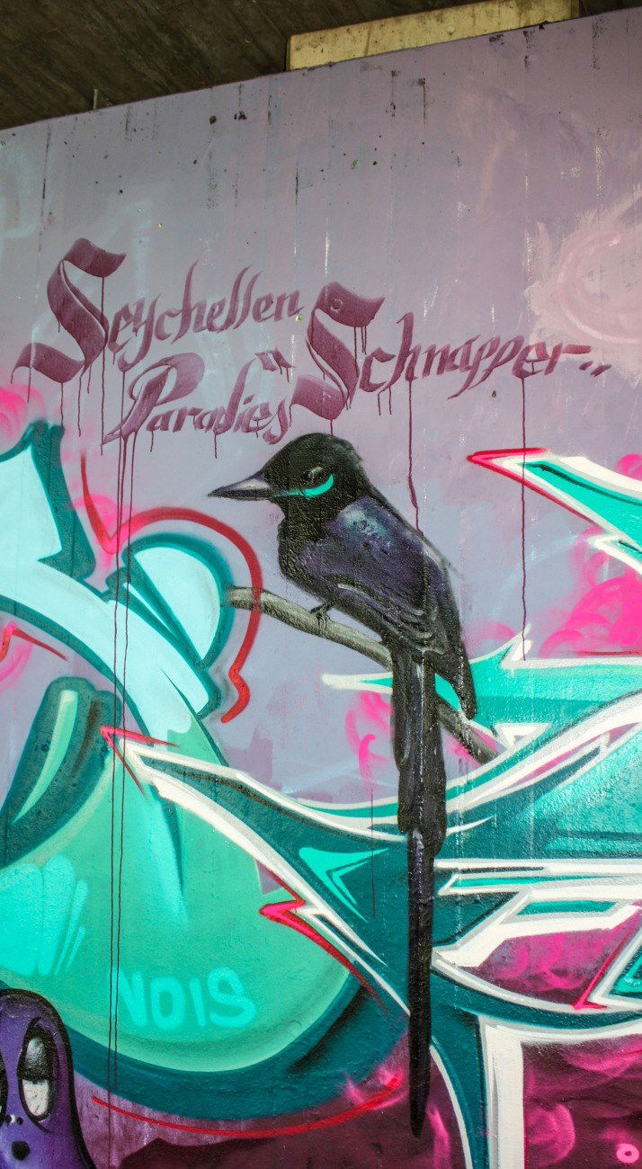 Graffiti Wall in Ettlingen west bahnhof - Photo by MoseOne - mose (2015)