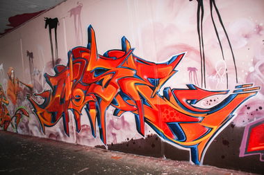 Graffiti Wall - Photo by MoseOne (2014)