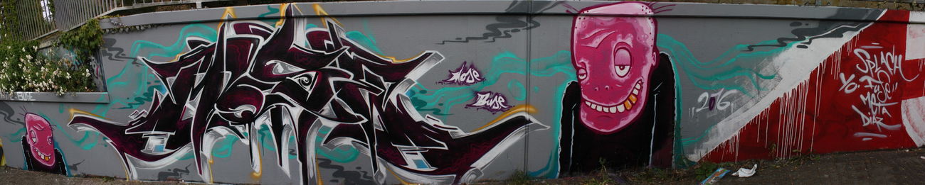 Graffiti Wall - Photo by MoseOne - mose, buse, carry (2016)